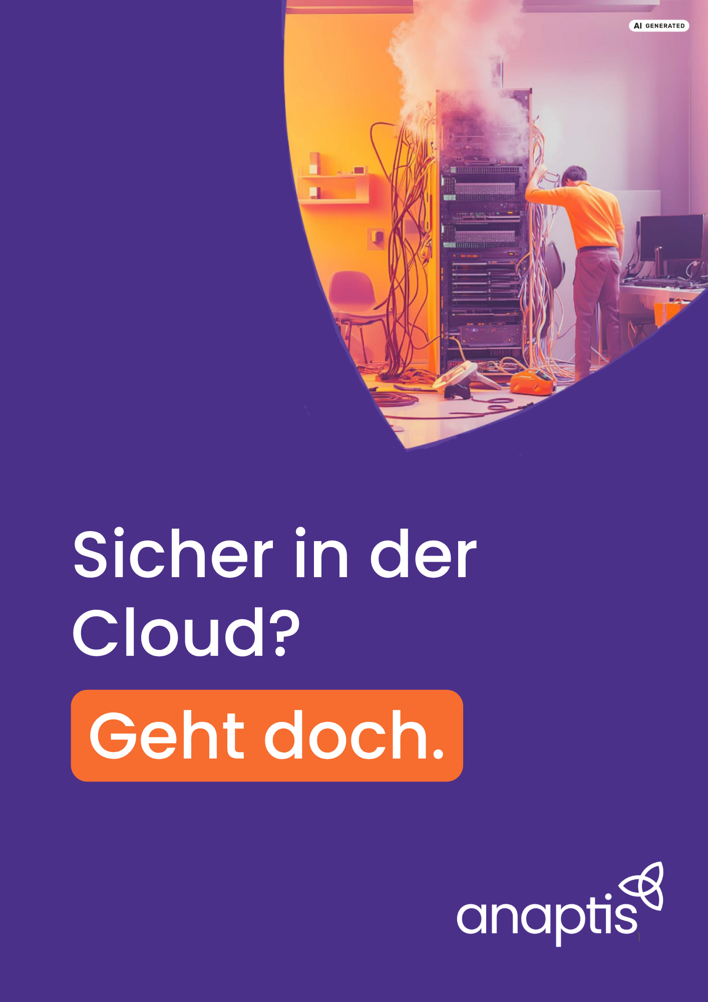 Titelbild Whitepaper Sicher in die Cloud
